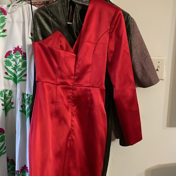 NBD one shoulder suit mini dress - Picture 7 of 7